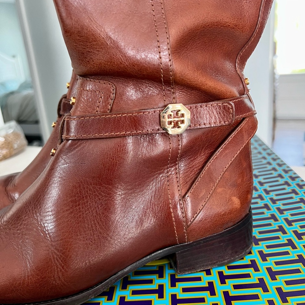 Tory Burch Brita Riding Boot - Picture 5 of 16